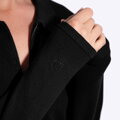Rozpinana bluza damska czarna 29-99-006-1