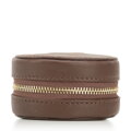 Brelok z etui skórzany brązowy 34-2-002-4B
