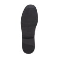 Damskie loafersy skórzane z ozdobnymi nitami brązowe 99-D-959-4
