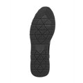 Damskie sneakersy z suwakiem na boku czarne 99-DP-401-1