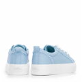 Damskie sneakersy z tkaniny niebieskie 100-DP-800-N
