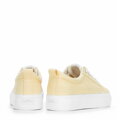 Damskie sneakersy na platformie żółte 100-DP-801-Y