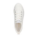 Damskie sneakersy na platformie kremowe 100-DP-801-0