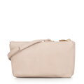 Crossbody z ekokože, dvojpriehradková, béžová 29-4Y-607-8