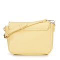 Damska crossbody z obszytą klapą żółta 100-4Y-235-Y