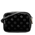 Damska crossbody ze skóry lakierowanej czarna 29-4E-025-1