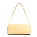 Damska torebka bagietka ze skóry naturalnej podłużna żółta 102-4E-600-Y