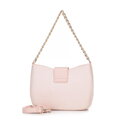Dámska pletená crossbody kabelka ružová 100-4Y-415-P