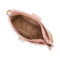 Dámska pletená crossbody kabelka ružová 100-4Y-415-P