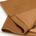 Damski płaszcz z wełny z domieszką kaszmiru camelowy 101-9W-703-5