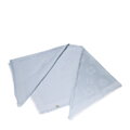 Chusta damska z bambusem tkany w monogram jasnoniebieska 97-7D-002-8