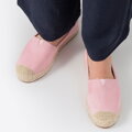 Dámske espadrilky ružové 100-DP-805-P