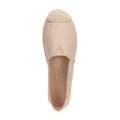 Damskie espadryle z plecionym noskiem beżowe 100-DP-805-9