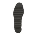 Damskie sneakersy metaliczne na platformie czarne 95-D-651-1