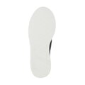 Damskie sneakersy zamszowe na koturnie w pasy ciemny granat 95-D-654-N