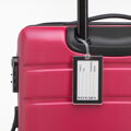 Zestaw: duża walizka z ABS-u z zawieszką różowy 56-3A-653-34Z5