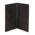 Etui na paszport ze skóry klasyczne czarne 14-2-200-1
