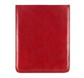 Etui na tablet skórzane z herbem czerwone 10-2-132-3