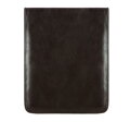 Etui na tablet skórzane z herbem ciemny brąz 10-2-132-4