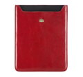 Etui na tablet skórzane z herbem czerwone 10-2-132-3