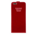 Etui na iPhone 6 Plus ze skóry lakierowanej czerwone 25-2-502-3