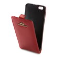 Etui na iPhone 6 Plus ze skóry lakierowanej czerwone 25-2-502-3