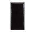 Etui na karty kredytowe skórzane pionowe czarne 21-2-170-1