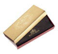 Etui na pióro skórzane wsuwane czarne 39-2-100-1