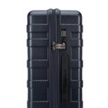 Komplet walizek z polikarbonu w poziome pasy granatowy 56-3P-58K-90
