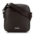 Pánska crossbody taška s nastaviteľným pásom hnedá 29-4P-006-4