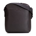 Pánska kožená crossbody taška so širokým otváraním hnedá Wittchen 29-4U-309-4