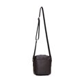 Pánska crossbody taška zo zrnitej pravej kože hnedá Wittchen 29-4U-307-4
