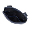 Pánska crossbody taška z imitácie kože granátová 100-4P-908-7