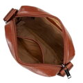 Crossbody taška z imitácie kože hnedá 100-4P-911-5