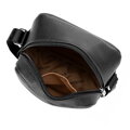 Malá crossbody taška z ekokože čierna 100-4P-012-1