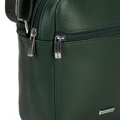 Malá crossbody taška z ekokože zelená 100-4P-012-Z