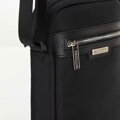 Pánska klasická crossbody taška čierna 100-4U-906-1