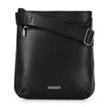 Pánska klasická crossbody taška z ekokože čierna 99-4P-009-1