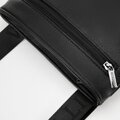 Pánska klasická crossbody taška z ekokože čierna 99-4P-009-1