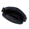 Pánska crossbody taška s predným vreckom granátová 99-4P-211-7