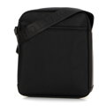 Pánska crossbody taška s kontrastnými akcentmi čierno-červená 99-4P-213-1