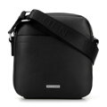 Pánska crossbody taška s nastaviteľným pásom čierna 29-4P-006-1