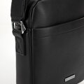 Pánska crossbody taška s nastaviteľným pásom čierna 29-4P-006-1