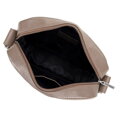 Pánska veľká kožená crossbody taška taupe 100-4U-807-9
