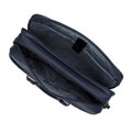 Męska torba na laptopa 15,6” z ekoskóry dwukomorowa granatowa 98-3P-510-7