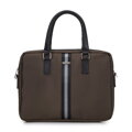Pánska taška na notebook 15,6” s pásikom olivová 96-3U-902-Z