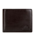 Męski portfel skórzany z praktycznym panelem na karty brązowy 21-1-046-L40