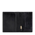 Męski portfel ze skóry naturalnej pionowy czarny 21-1-020-L10