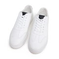 Męskie sneakersy z ekoskóry klasyczne białe 99-M-713-0