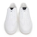 Męskie sneakersy z ekoskóry klasyczne białe 99-M-713-0